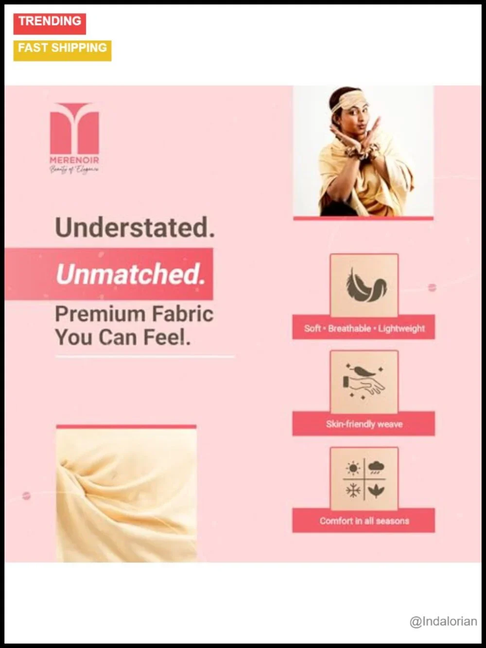 Luxury Travel Set – Cashmere-Soft Shawl, Eye Mask, Scrunchies & Pouch